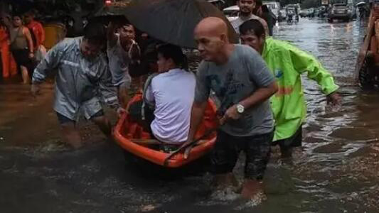 因強降雨引發洪水 菲律賓首都宣布進入災難狀態