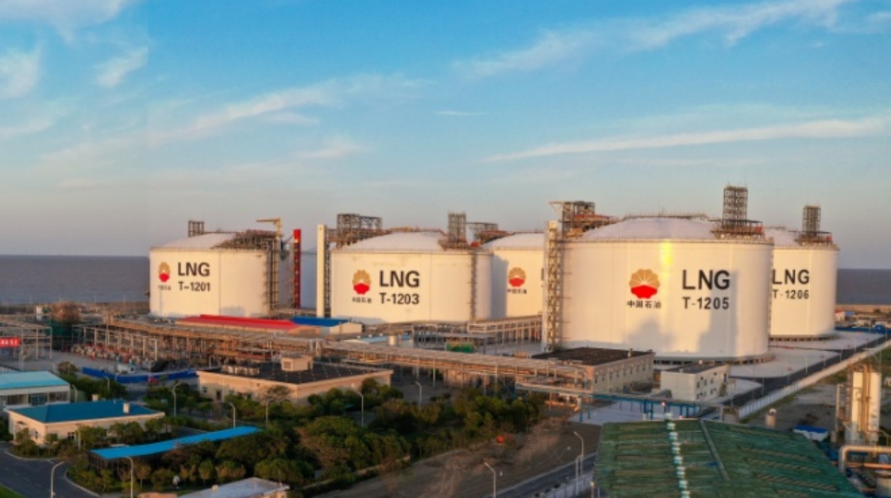 江蘇如東接卸全球LNG 國家級能源島崛起