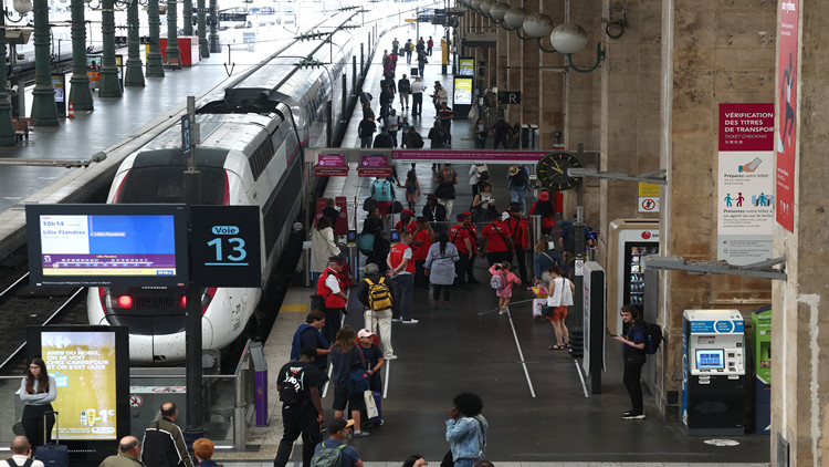 法國高鐵系統遭惡意攻擊  約80萬名乘客受影響
