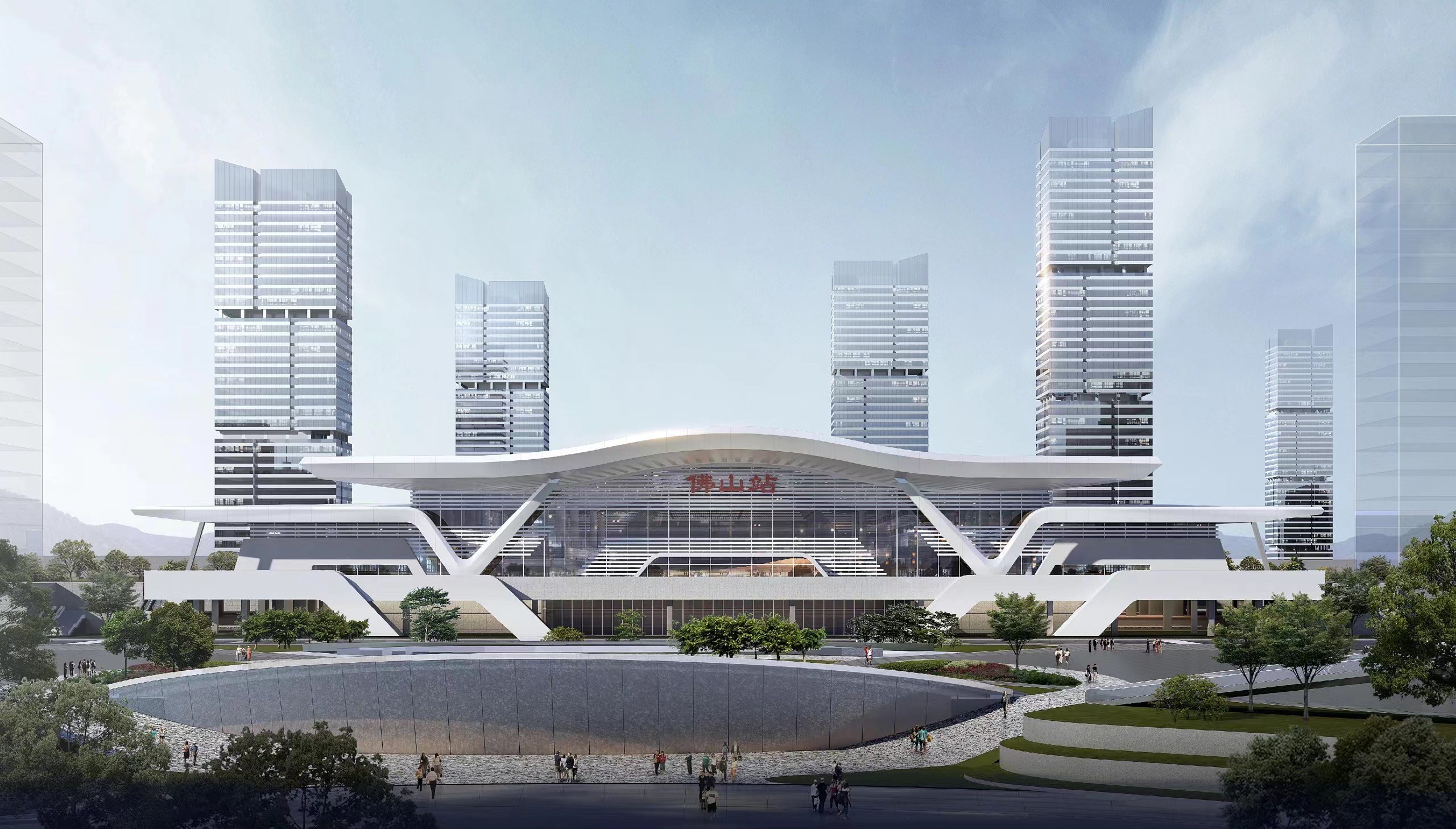「新佛山站」要來了 廣湛高鐵佛山站正式開工