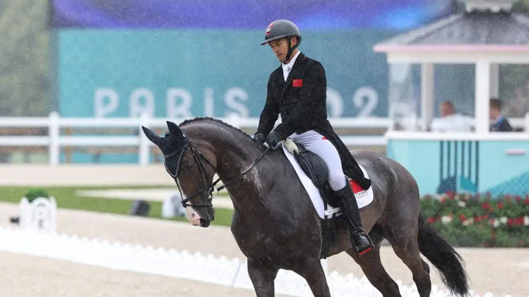 巴黎奧運 | 中國騎手孫華東因馬匹健康問題退賽