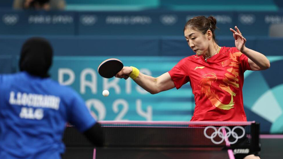 巴黎奧運 | 陳夢速勝對手 晉級乒乓球女單32強
