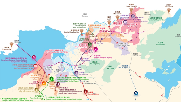 施政報告2024｜積極推進運輸基建發展藍圖 洪水橋站及北環線主線分別今年內及明年動工