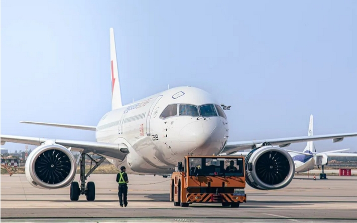 東航完成商業飛行國產大飛機C919發動機首次更換 