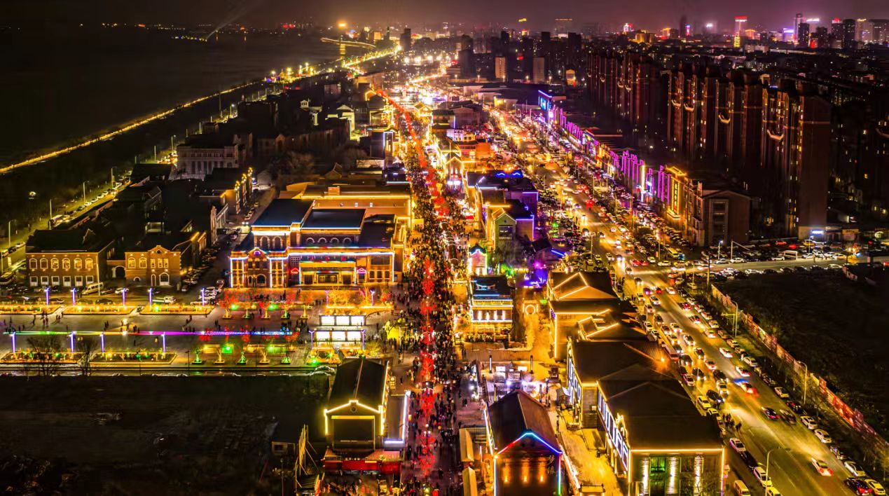 營口遼河老街：創新文化動靜融合  打造文旅街區新典範