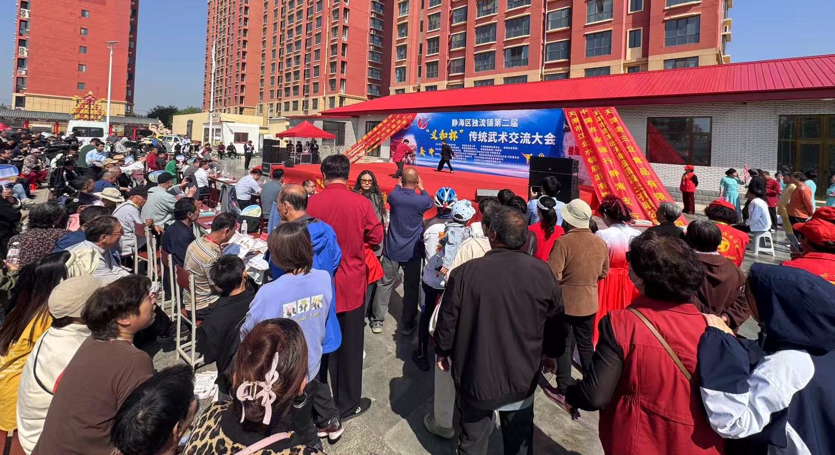 天津靜海舉辦武術交流大會再掀「武林風」