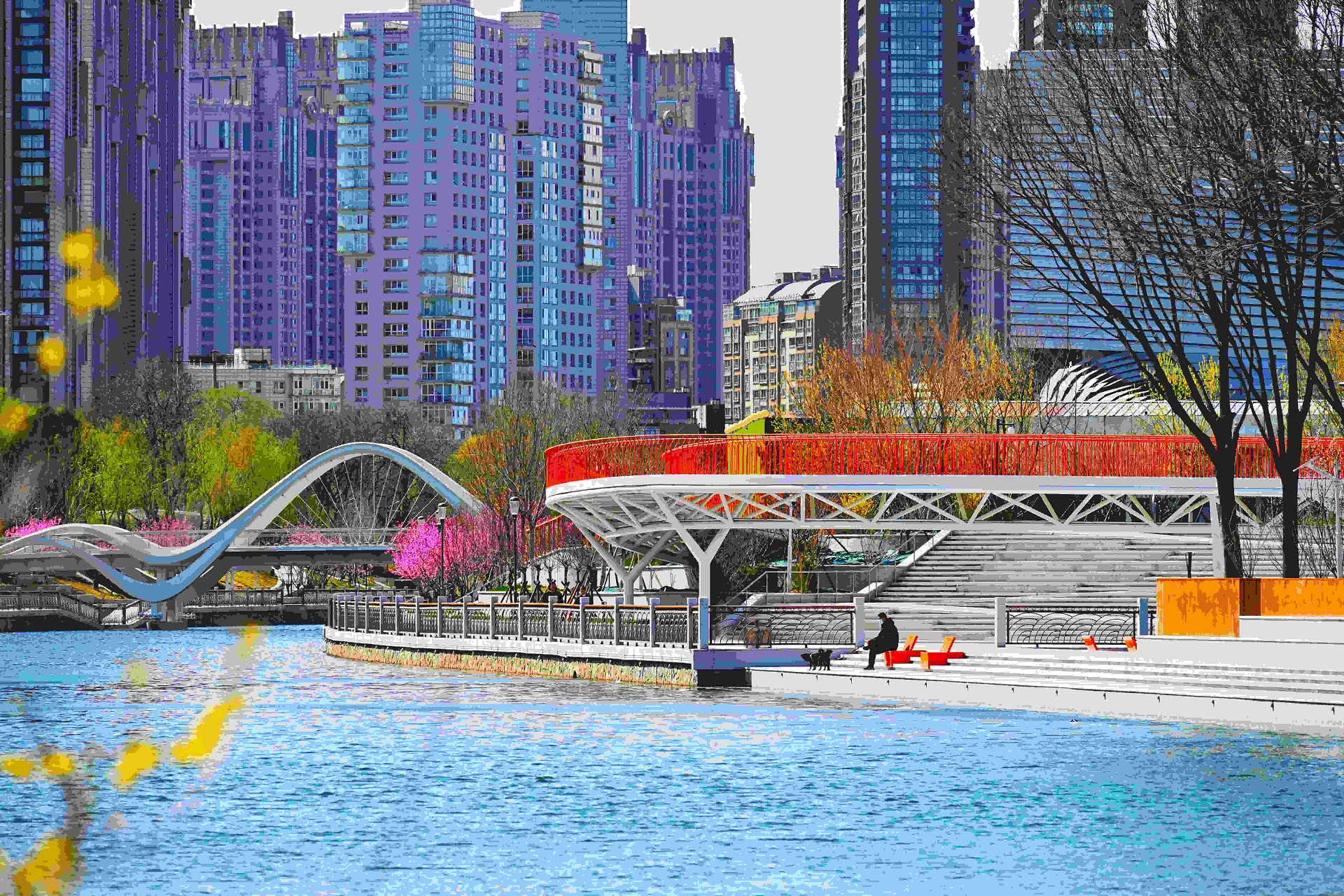 北京朝陽啟動全國城市節水宣傳周活動 壩河成熱門打卡地