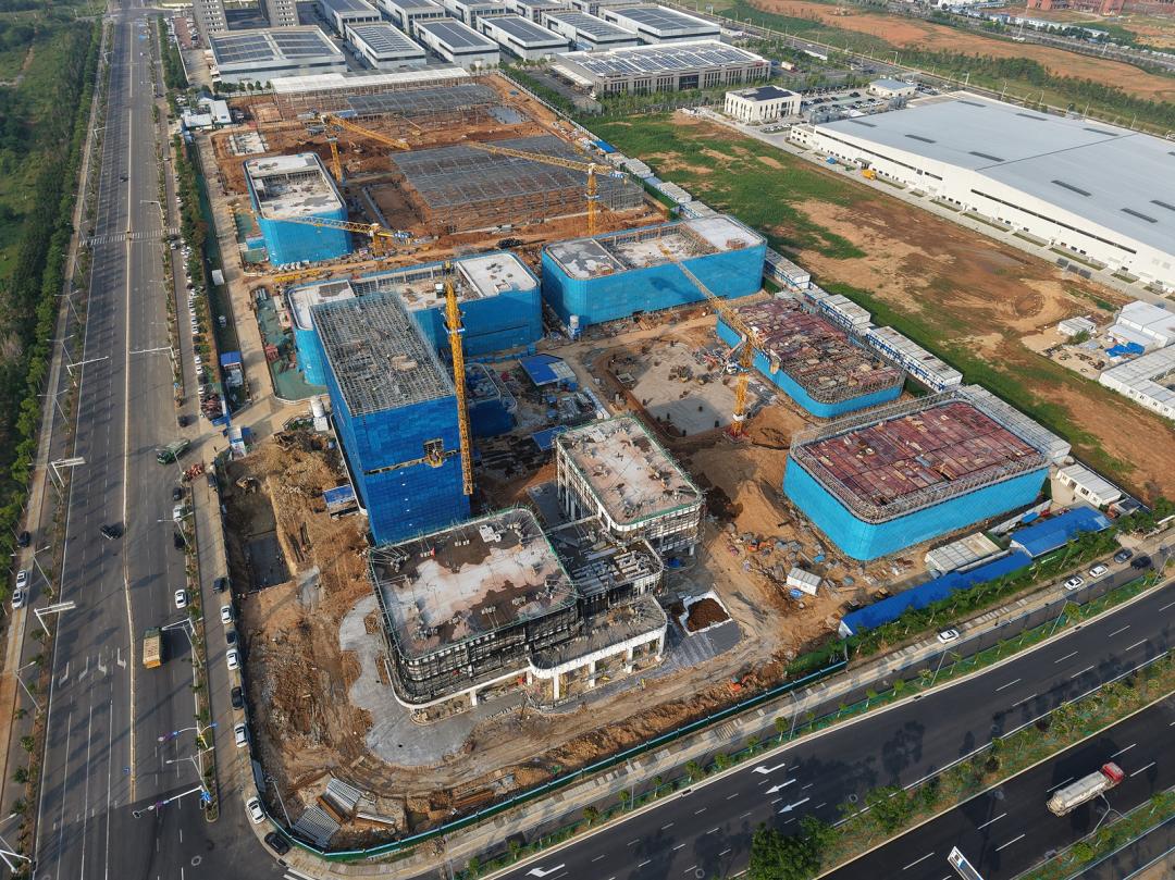 車谷智能網聯智造園6月底全面封頂