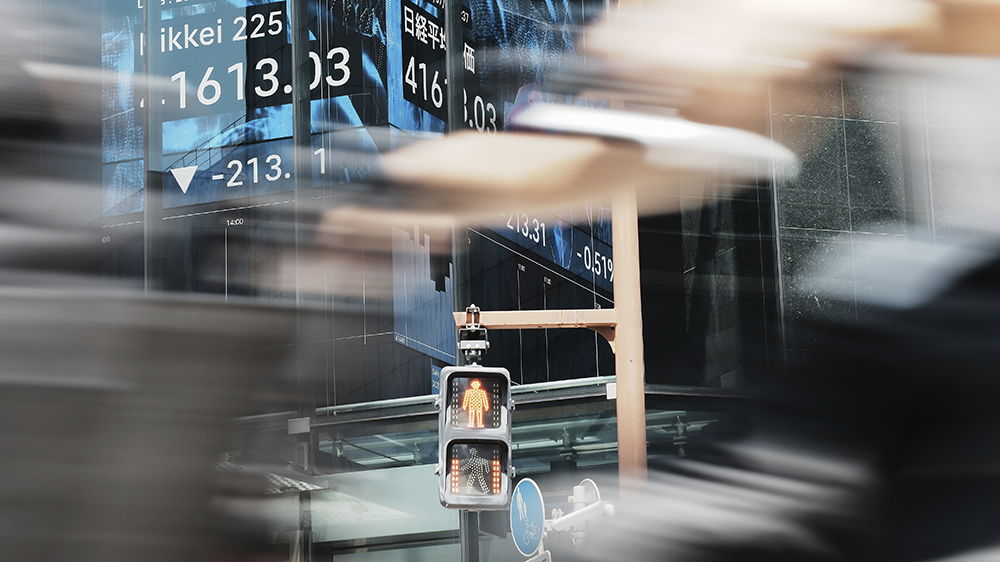 東京股市漲跌分化 兩大股指一跌一漲