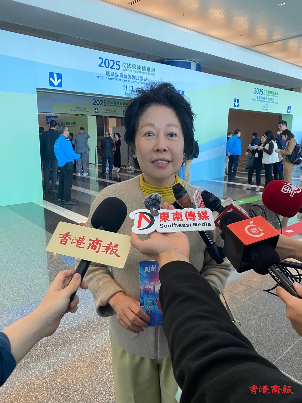 立法會選舉 | 徐莉：投票現場指示非常清晰