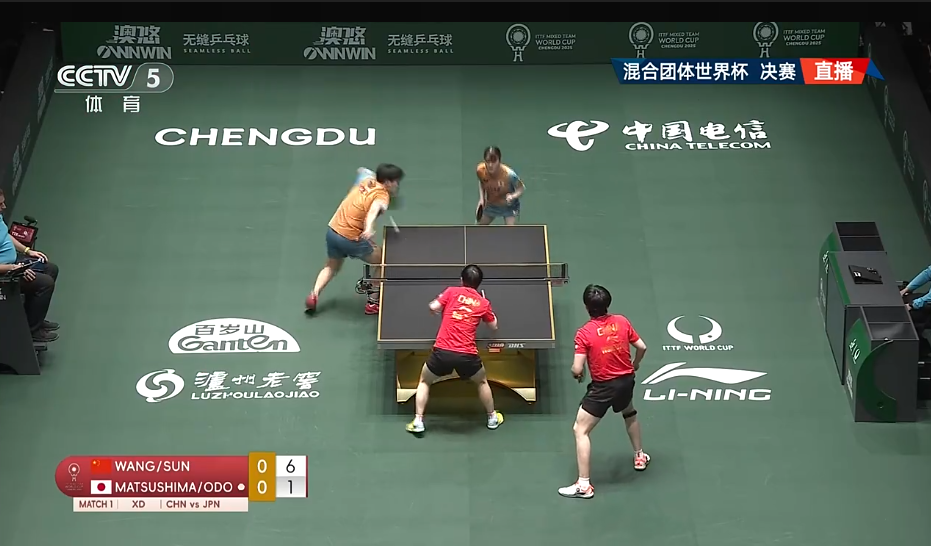 中國隊蟬聯國際乒聯混合團體世界盃冠軍