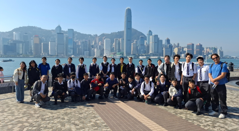 獅子會蔣翠琼中學帶領新移民學生 進行香港地標英語「大探險」