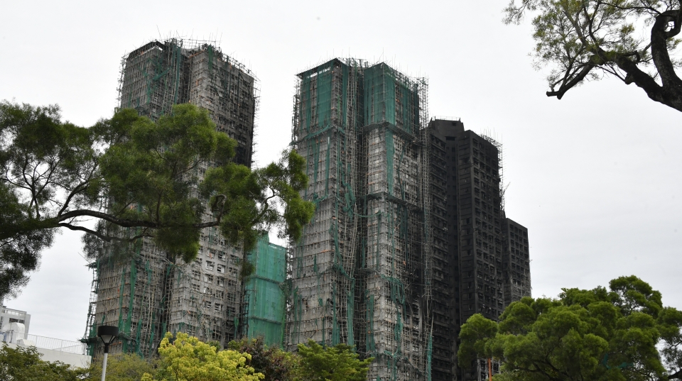 宏福苑大火 | 有宏福苑綠表業主表示冀原址重建 惹街坊共鳴