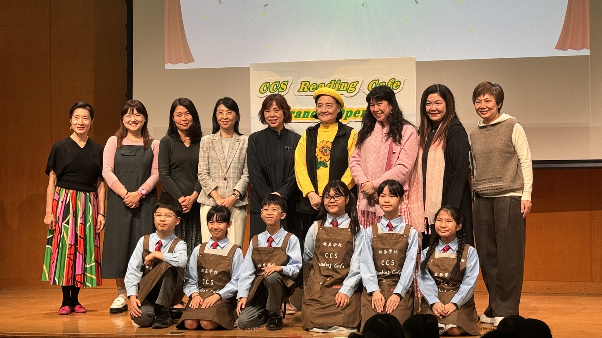 【教育】啟基學校「Reading Cafe」開幕 共享閱讀樂趣