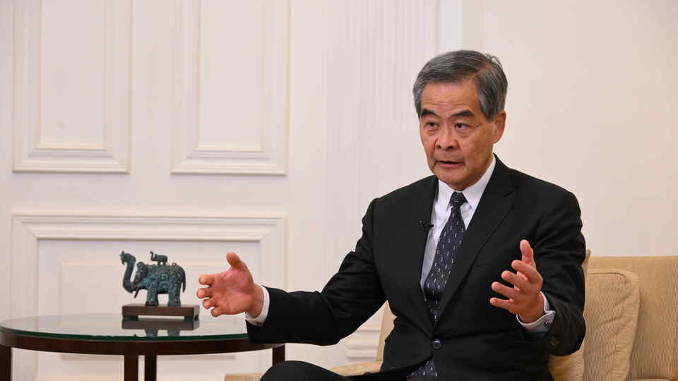 黎智英案｜梁振英籲港人警惕國安風險 要敢於鬥爭、更要善於鬥爭