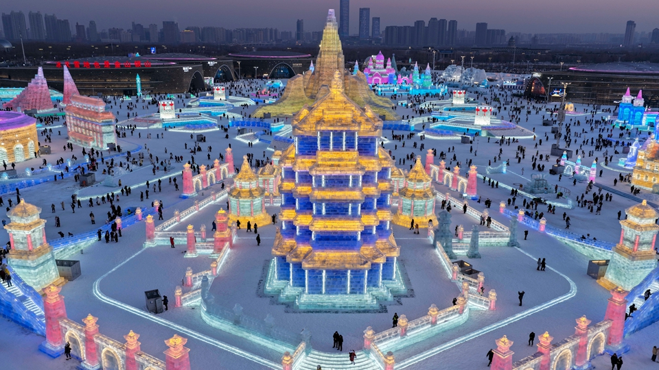 有片｜哈爾濱冰雪大世界開園迎客