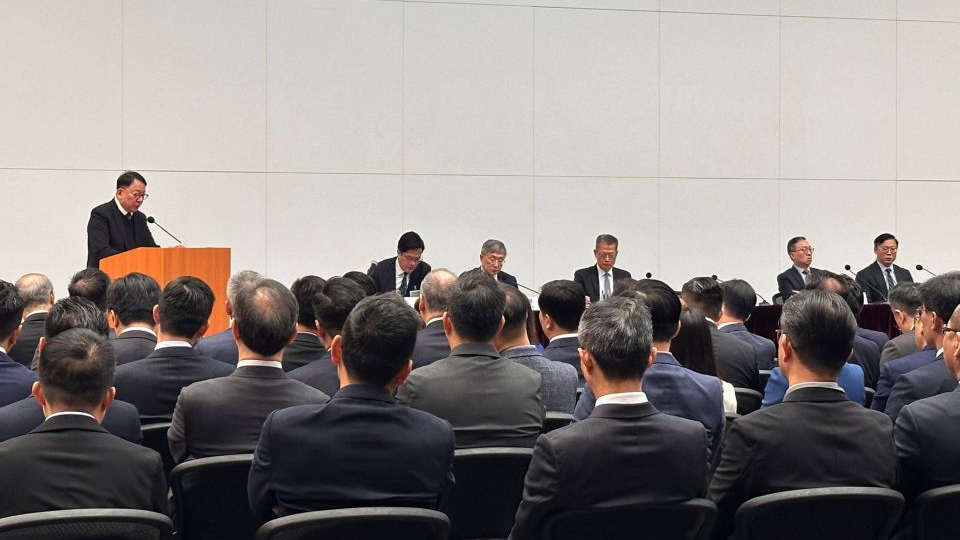 政府與立法會候任議員舉行交流會 陳國基冀候任議員高質高效審議議案