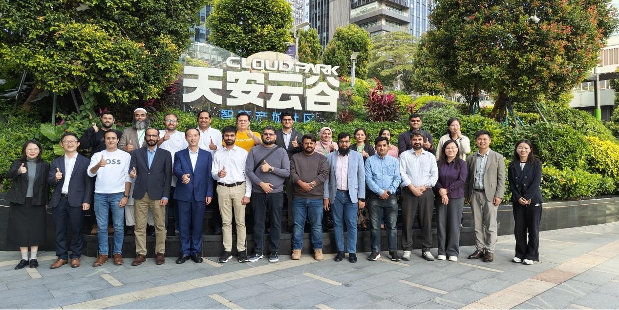 中巴青年共赴龍崗之約！坂田天安雲谷為跨境合作注入新動能