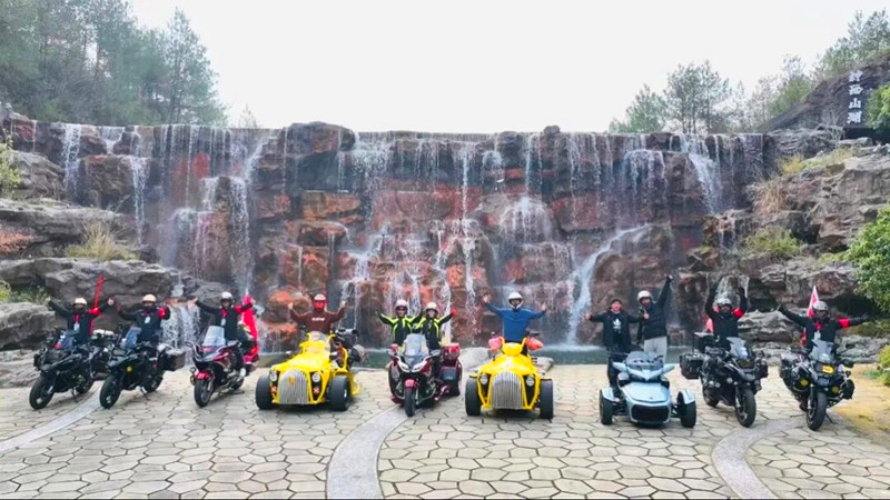 黃山首站騎聚屯溪  皖花山謎窟端出長三角摩旅盛宴