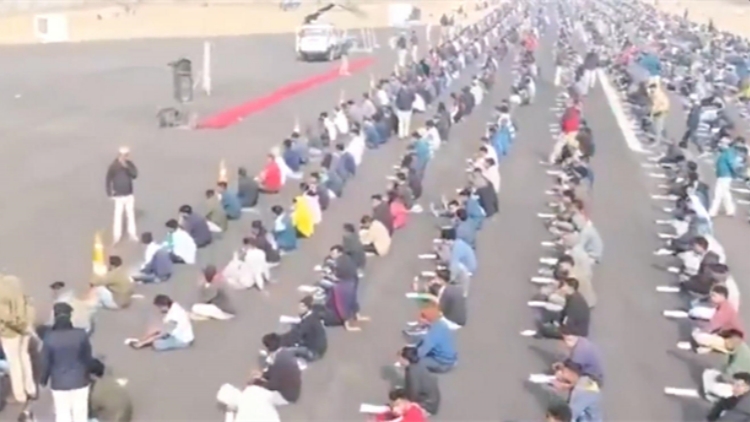 印度8000考生在機場跑道考試 搶187個民防崗位