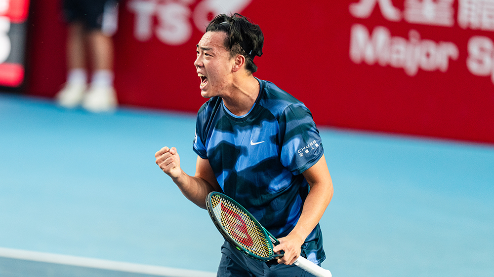 香港網球賽獲雙打外卡 黃澤林夥拍迪亞路出戰