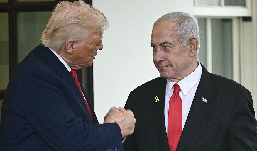 特朗普會晤內塔尼亞胡 對伊朗發出威脅 