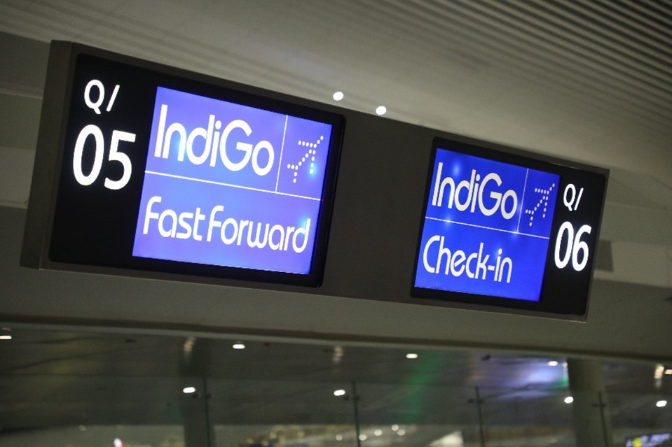 印度靛藍航空啟用首個在穗機場場站辦公室